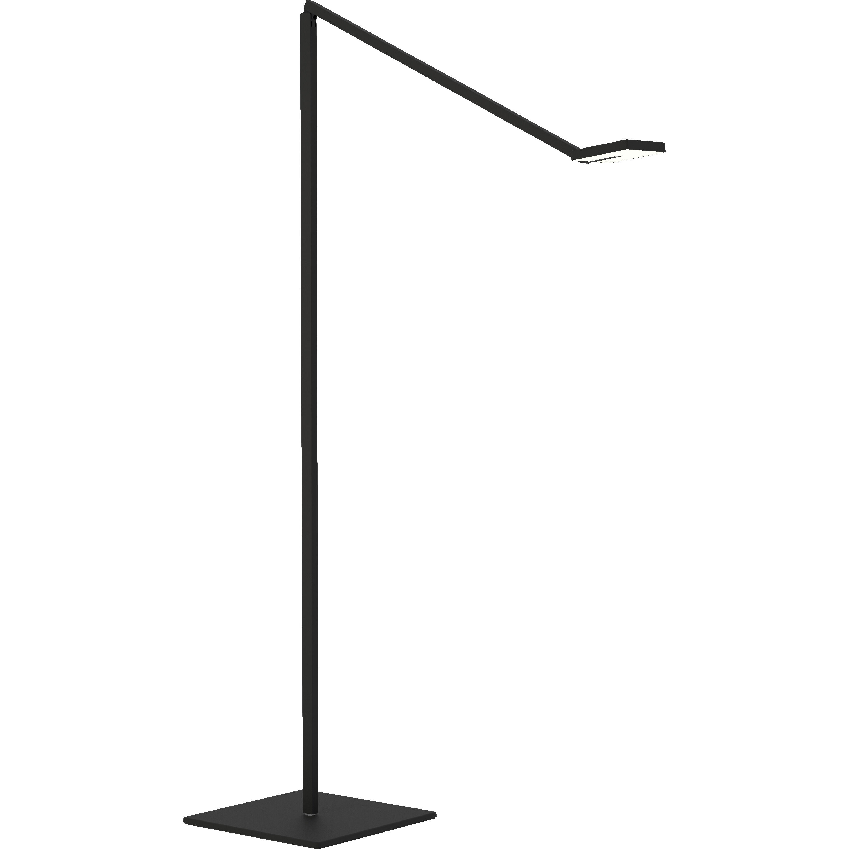 Focaccia 43.85 inch 7.00 watt Matte Black Floor Lamp Portable Light